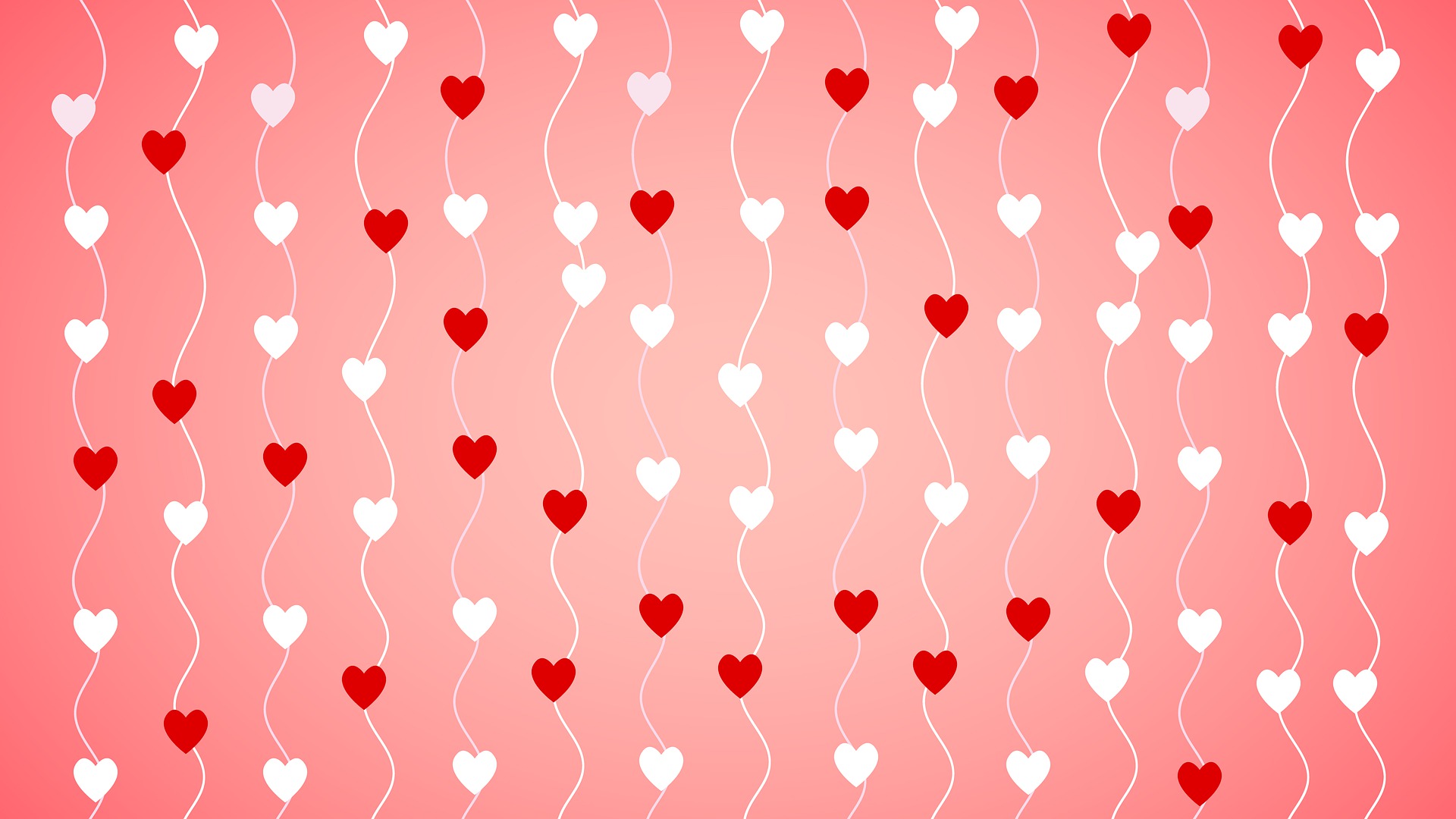 Retro Heart Wallpaper Обои