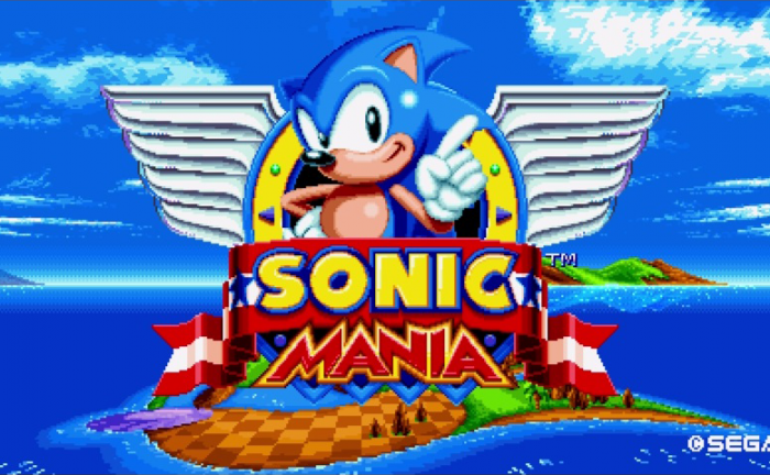 sonic mania video game nintendo switch playstation 4 xbox one